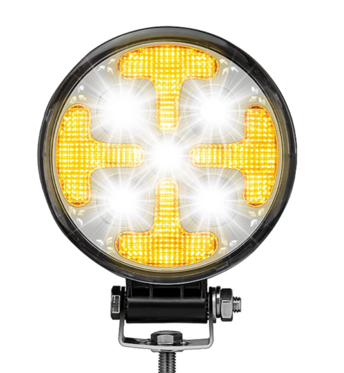 projecteur led clanc stroboscopique ambre